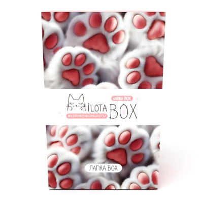 Подарочный набор MilotaBox Лапка Box mini iLikeGift MB136 1
